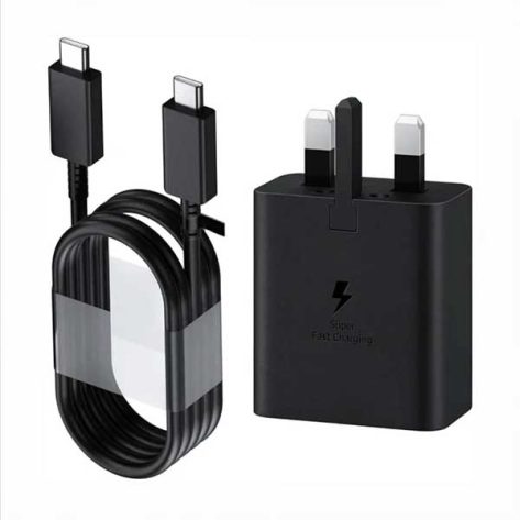 خرید شارژر دیواری 45 وات سامسونگ مدل Super Fast Charge 2.0 فروشگاه اینترنتی گجت عمده